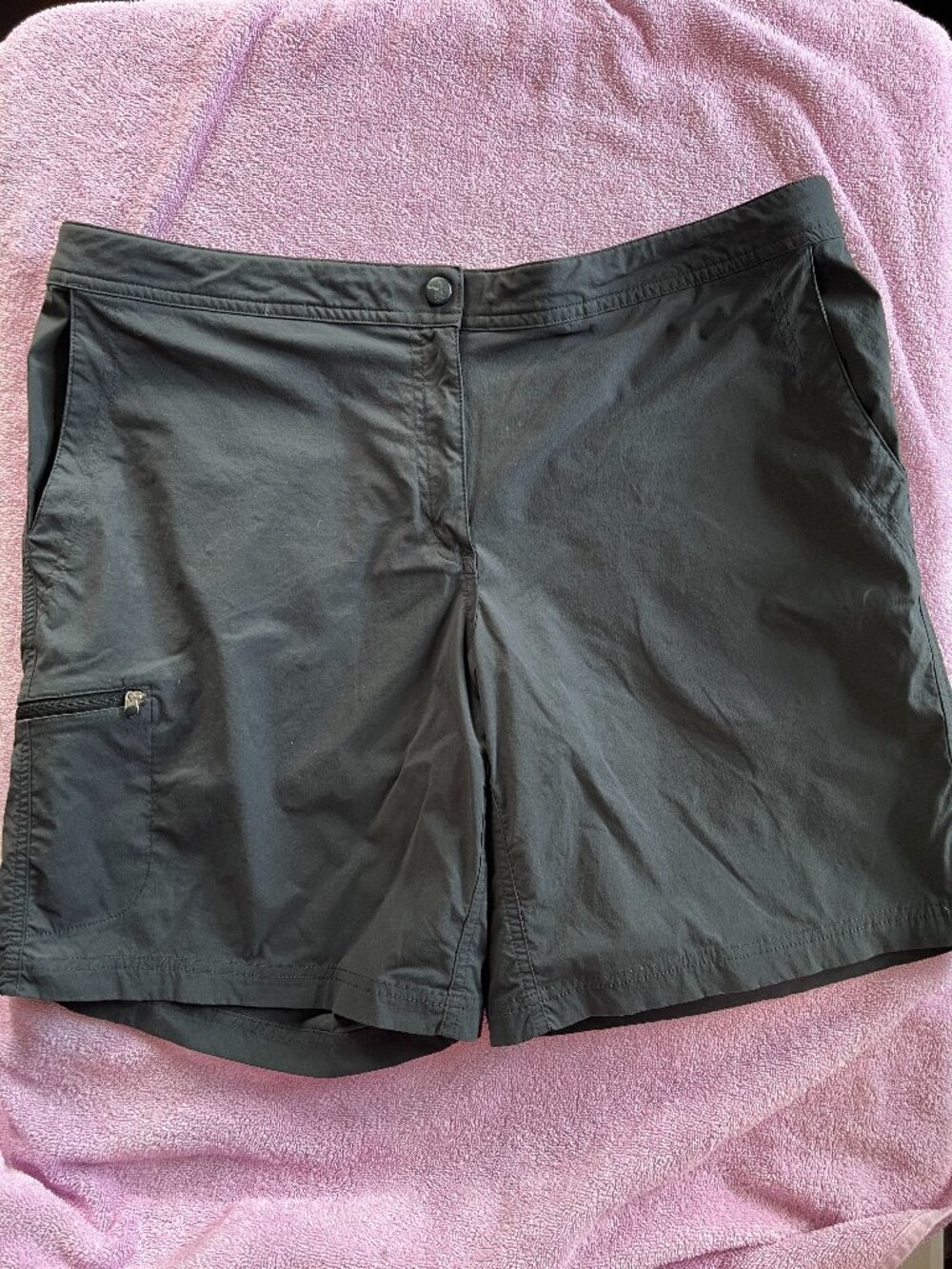 LL Bean Tropic Weight Trail Shorts Sz 18 Gray
